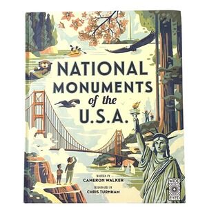 National Monuments of the USA Hardcover‎ Cameron Walker 1st Edition Americana #4